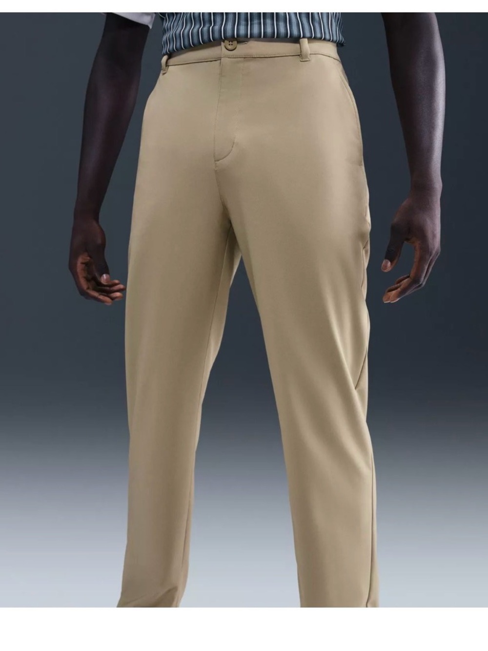 Nike Men's Tan Straight Chino Pants